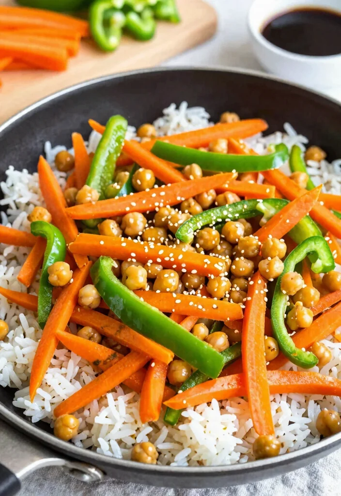 12 Carrot Dinner Recipes for Sweet and Savory Meals 23 12 Carrot Dinner Recipes for Sweet and Savory Meals 3. Carrot and Chickpea Stir fry 0