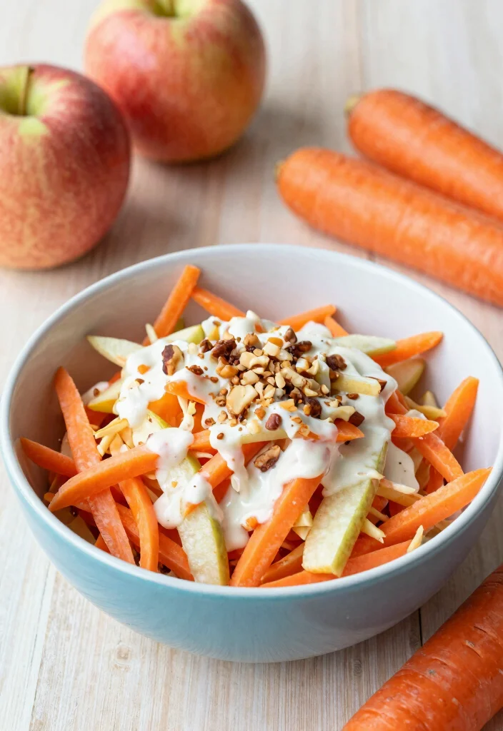 12 Carrot Dinner Recipes for Sweet and Savory Meals 56 12 Carrot Dinner Recipes for Sweet and Savory Meals 6. Carrot and Apple Slaw 0