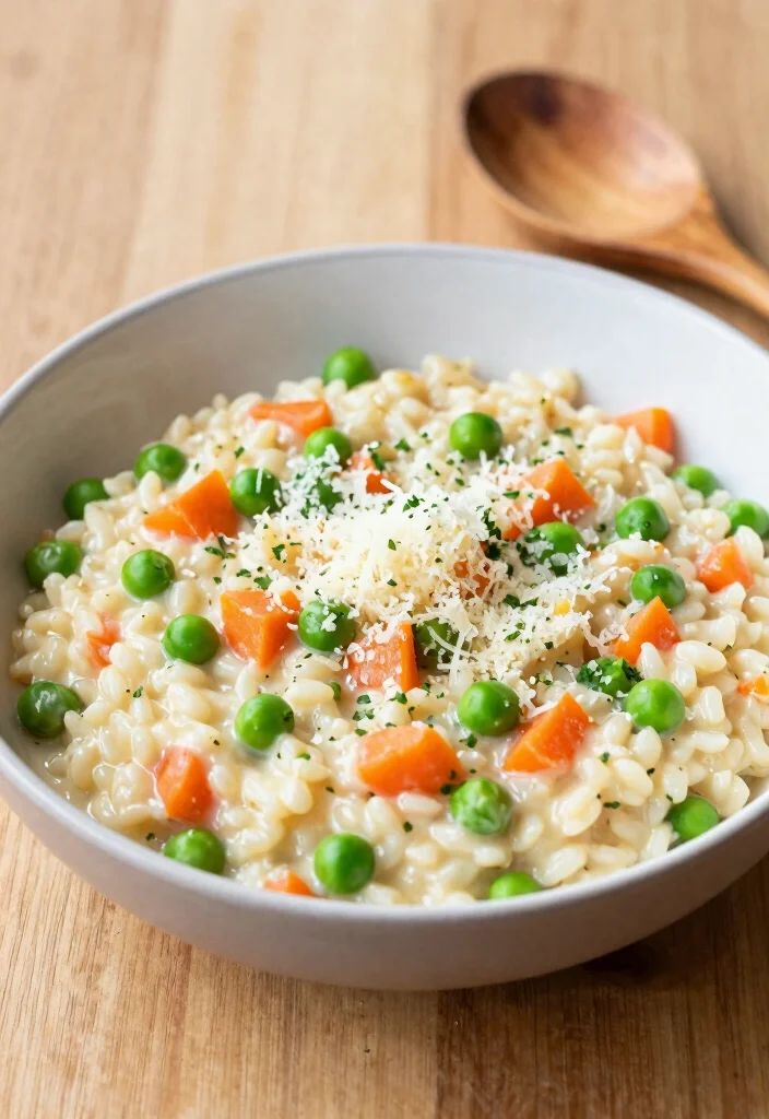 12 Carrot Dinner Recipes for Sweet and Savory Meals 78 12 Carrot Dinner Recipes for Sweet and Savory Meals 8. Carrot and Pea Risotto 0