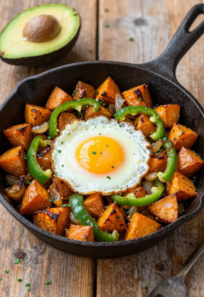 12 Cast Iron Skillet Dinner Recipes for One Pan Cooking 8. Sweet Potato Hash 0