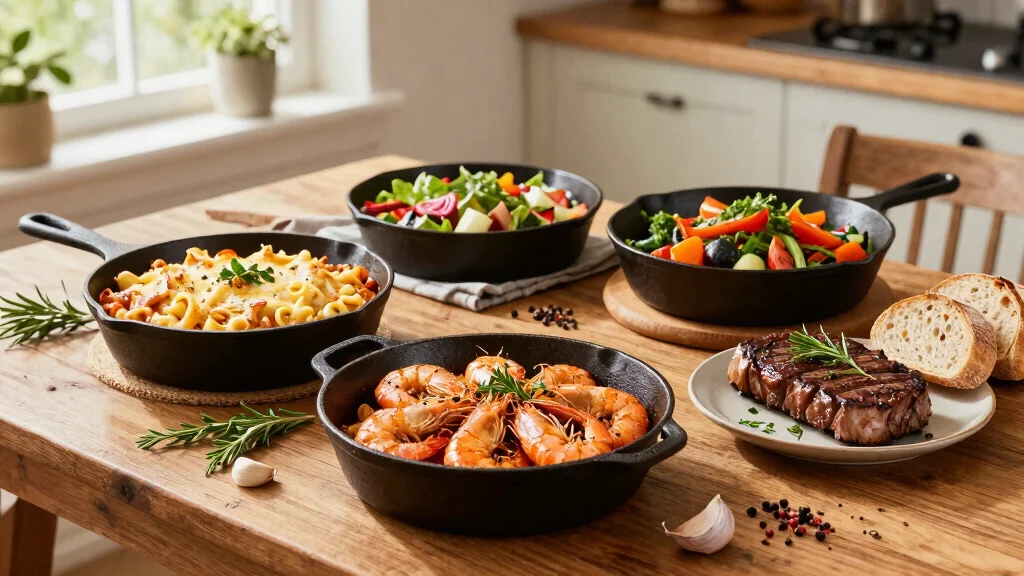 12 Cast Iron Skillet Dinner Recipes for One Pan Cooking