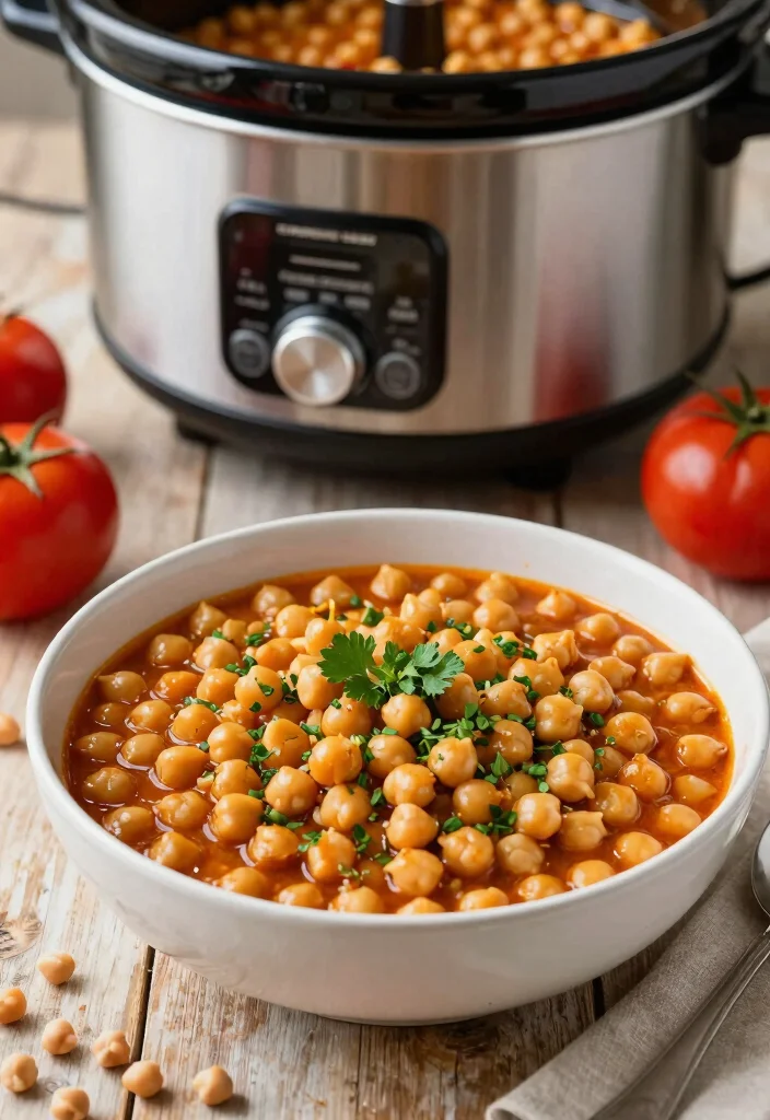 12 Easy Healthy Slow Cooker Recipes for Busy Days 78 12 Easy Healthy Slow Cooker Recipes for Busy Days 8. Mediterranean Chickpea Stew 0