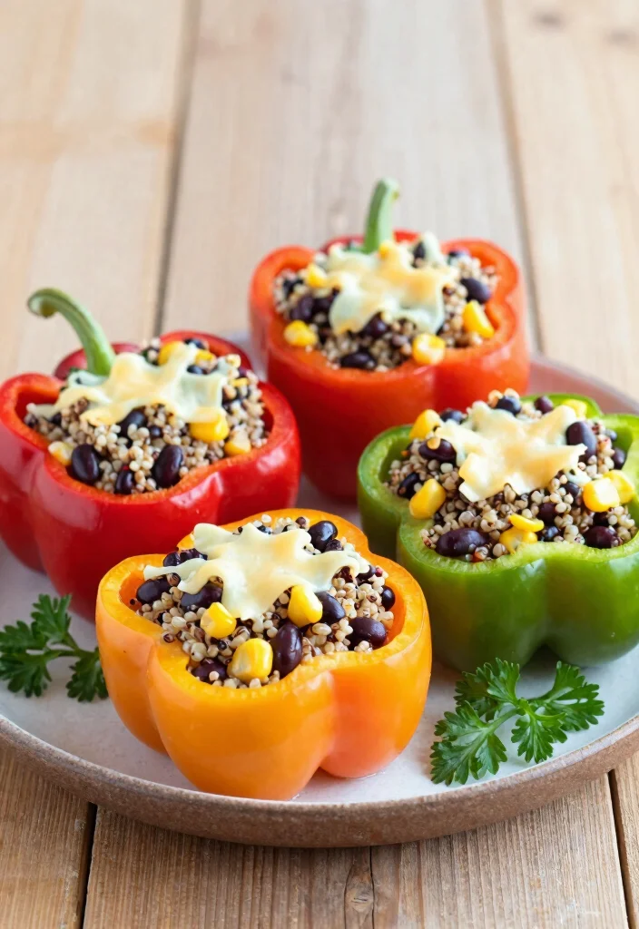 12 Family Dinner Recipes Everyone Will Enjoy 8. Stuffed Bell Peppers 0