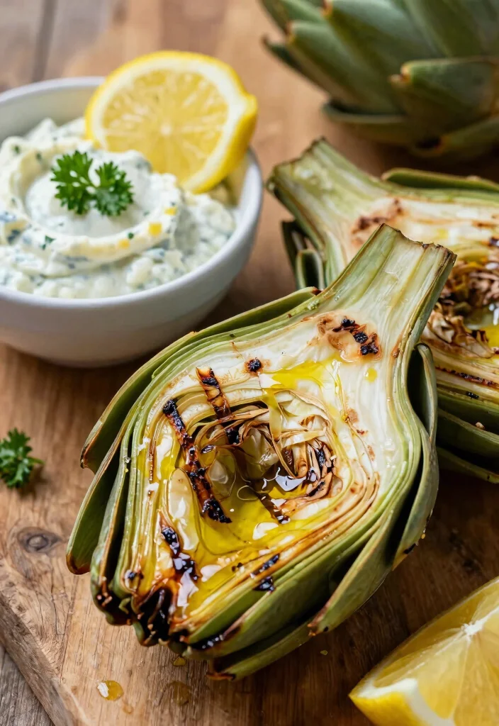 12 Healthy Artichoke Recipes for Light Mediterranean Flavor 1. Grilled Artichokes with Lemon Garlic Dip 0