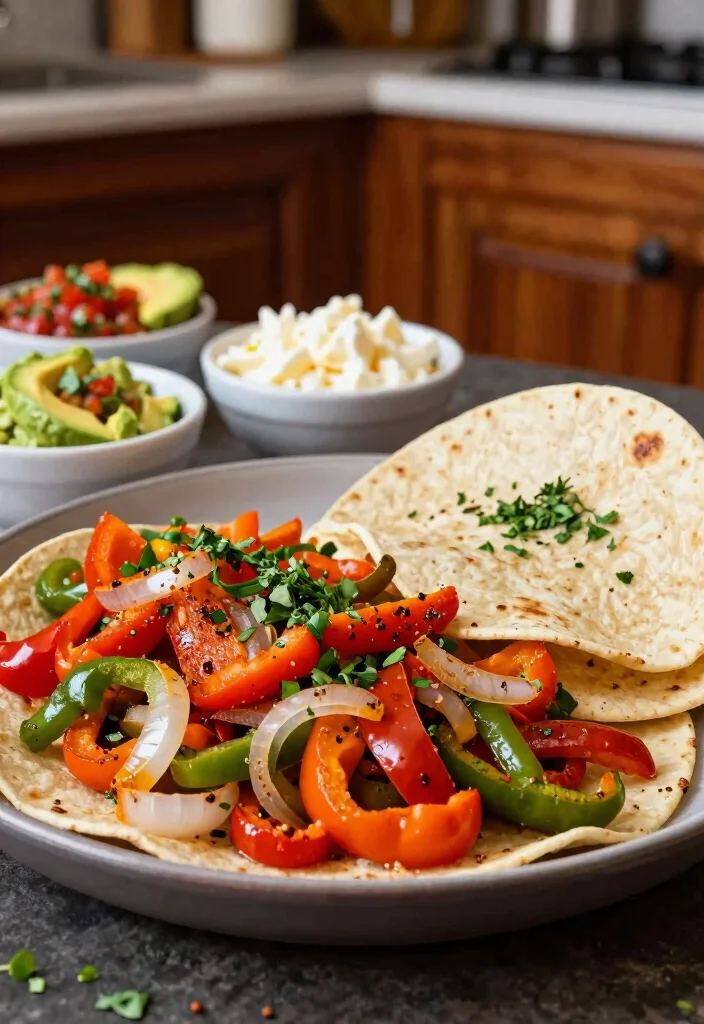 12 Healthy Bell Pepper Recipes for Fresh Colorful Dishes 2. Bell Pepper Fajitas 0
