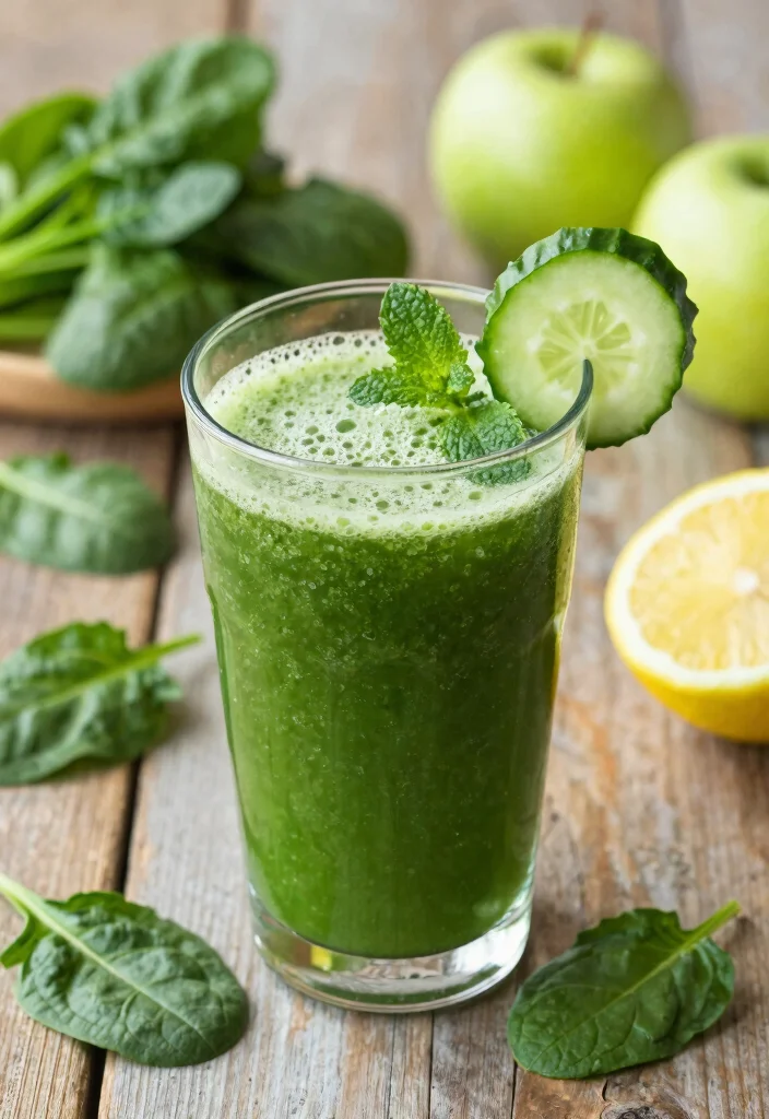 12 Healthy Green Juice Recipes for Fresh Daily Nutrition 1. Classic Green Detox Juice 0