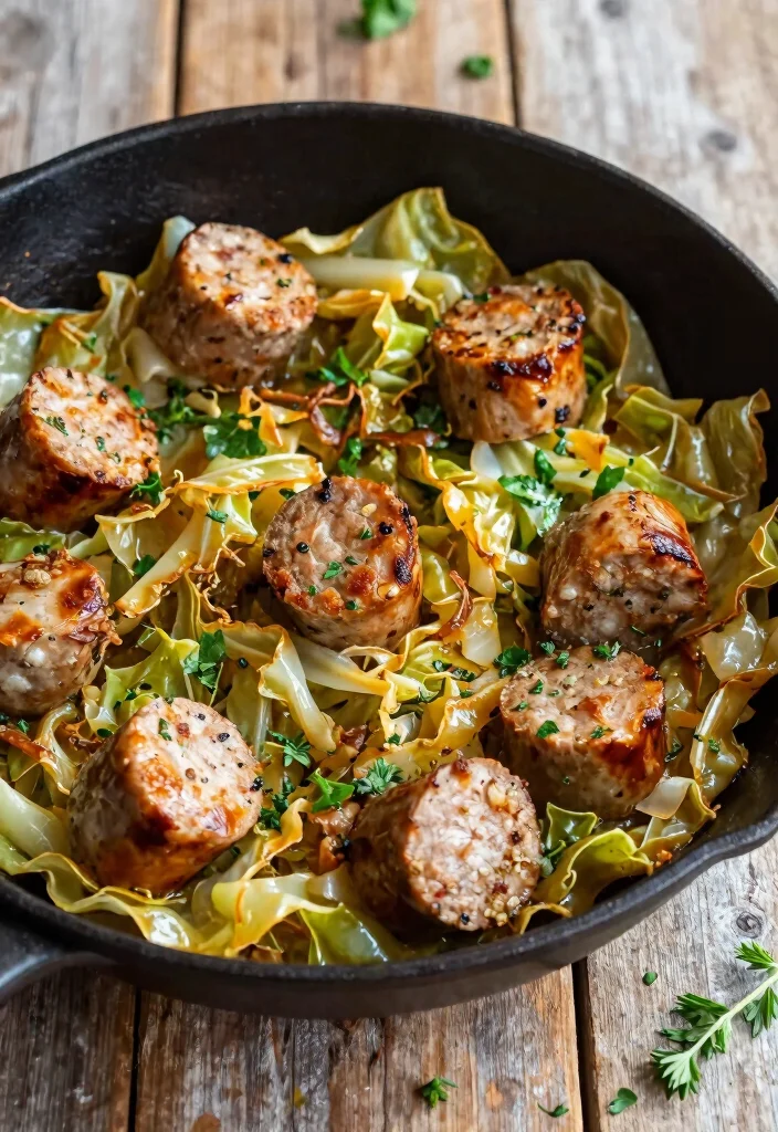 12 Healthy Kielbasa Recipes for Lean Savory Meals 2. Hearty Kielbasa and Cabbage Skillet 0