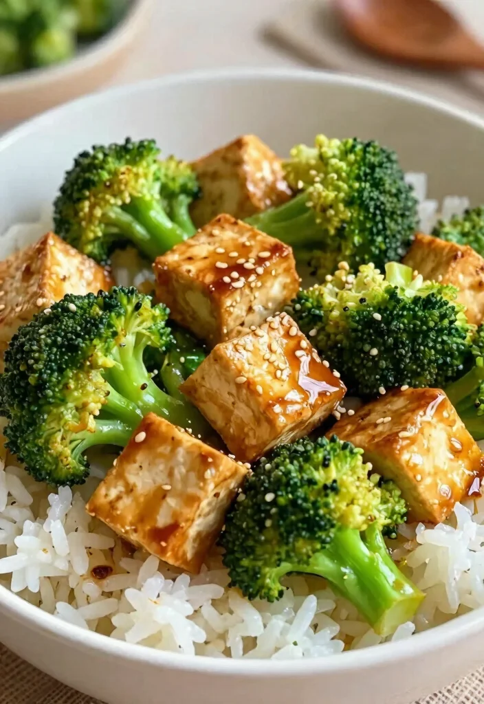 12 Healthy Tofu Recipes for Simple Plant Based Meals 8. Tofu and Broccoli Stir Fry 0