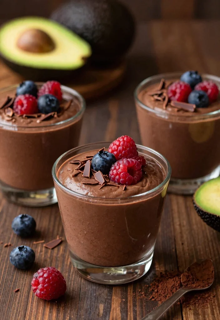 12 Spring Dessert Recipes for Light Seasonal Sweets 6. Chocolate Avocado Mousse 0
