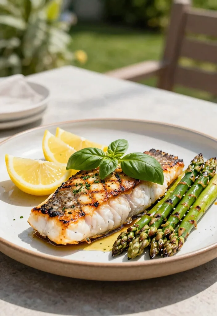 12 Summertime Dinner Recipes for Light Fresh Meals 7. Lemon Basil Grilled Tilapia 0