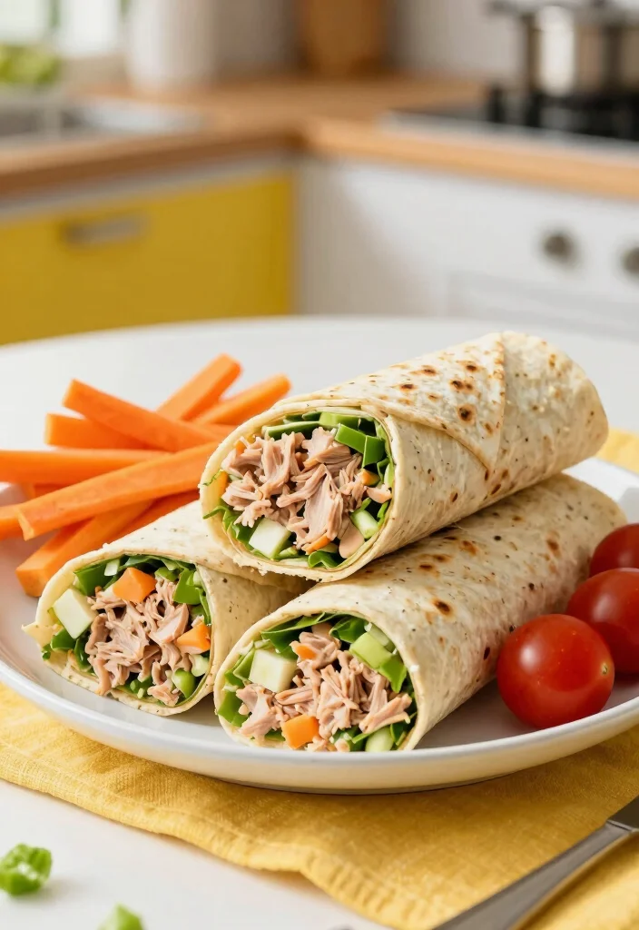 12 Toddler Dinner Recipes for Easy Family Nights 89 12 Toddler Dinner Recipes for Easy Family Nights 9. Healthy Tuna Salad Wraps 0