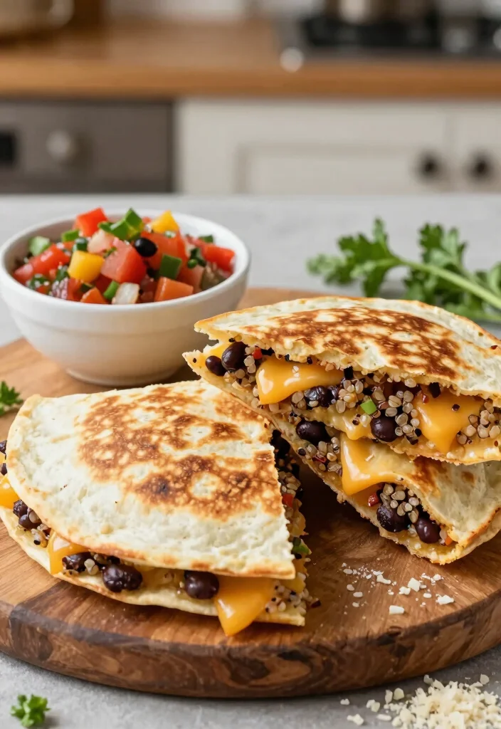 12 Tortilla Dinner Recipes for Quick Versatile Meals 12 12 Tortilla Dinner Recipes for Quick Versatile Meals 2. Quinoa and Black Bean Quesadillas 0