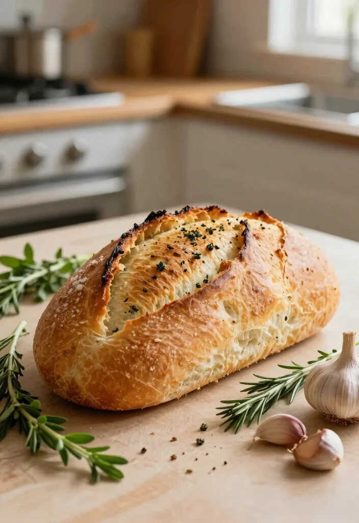12 Vegan Bread Recipes for Soft Homemade Loaves 5. Herb and Garlic Bread 0