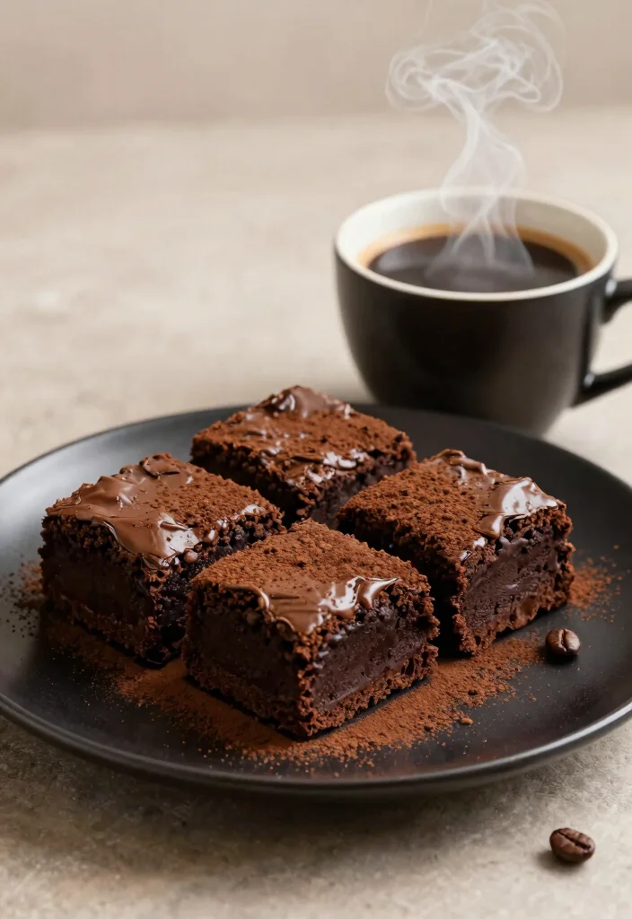 12 Vegan Brownie Recipes for Rich Fudgy Treats 11. Espresso Brownies 0