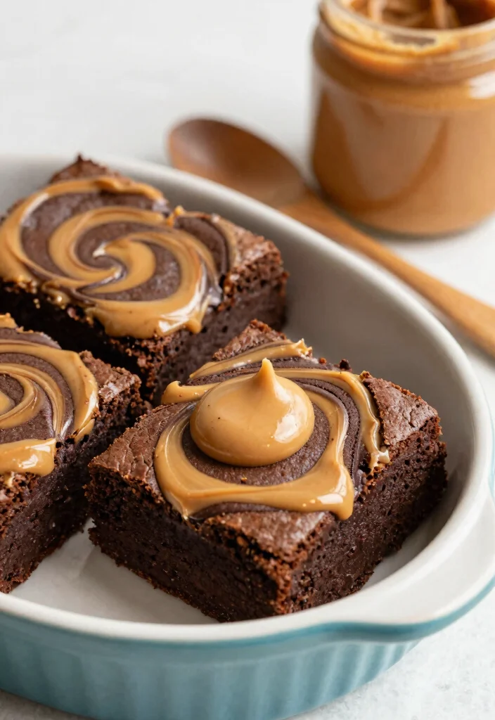 12 Vegan Brownie Recipes for Rich Fudgy Treats 5. Nut Butter Swirl Brownies 0