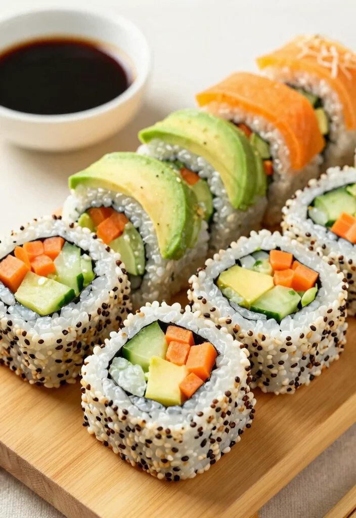 12 Vegan Millet Recipes for Nutritious Plant Based Meals 10. Millet Sushi Rolls 0
