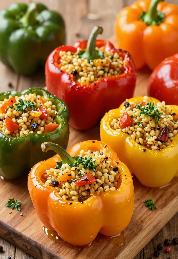12 Vegan Millet Recipes for Nutritious Plant Based Meals 4. Millet Stuffed Bell Peppers 0