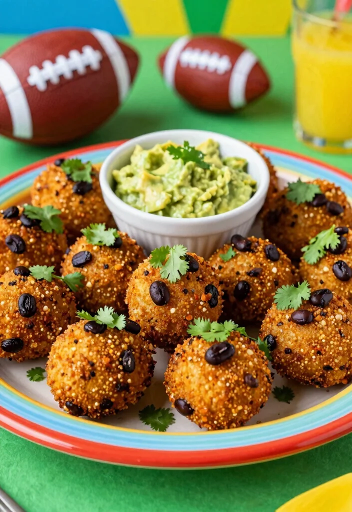 12 Vegan Super Bowl Recipes for Crowd Friendly Snacks 1. Spicy Black Bean Quinoa Bites 0