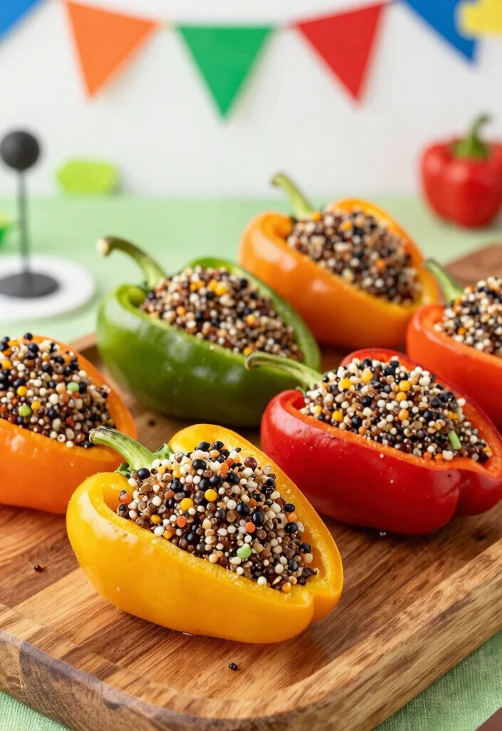 12 Vegan Super Bowl Recipes for Crowd Friendly Snacks 10. Stuffed Mini Peppers 0
