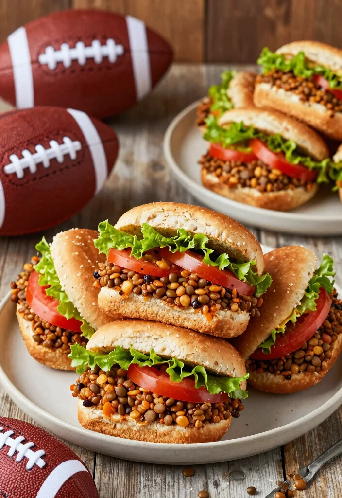 12 Vegan Super Bowl Recipes for Crowd Friendly Snacks 3. Hearty Lentil Sloppy Joes 0