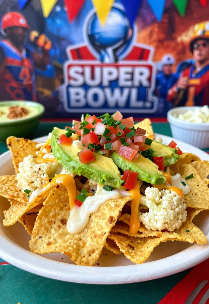 12 Vegan Super Bowl Recipes for Crowd Friendly Snacks 6. Cauliflower Nachos 0