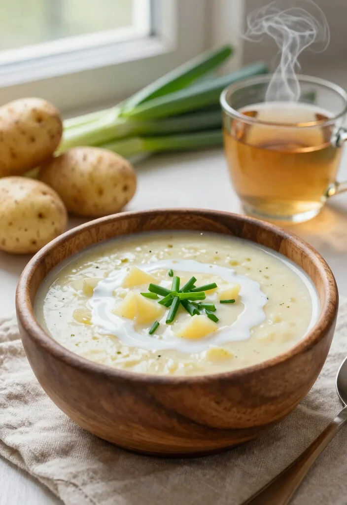 12 Vegan Winter Soup Recipes for Cozy Plant Based Bowls 1. Creamy Vegan Potato Leek Soup 0