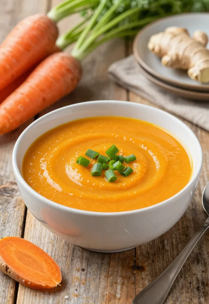 12 Vegan Winter Soup Recipes for Cozy Plant Based Bowls 9. Carrot Ginger Soup 0