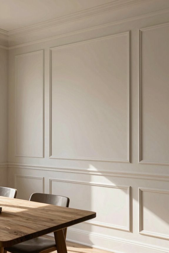 align molding at consistent heights