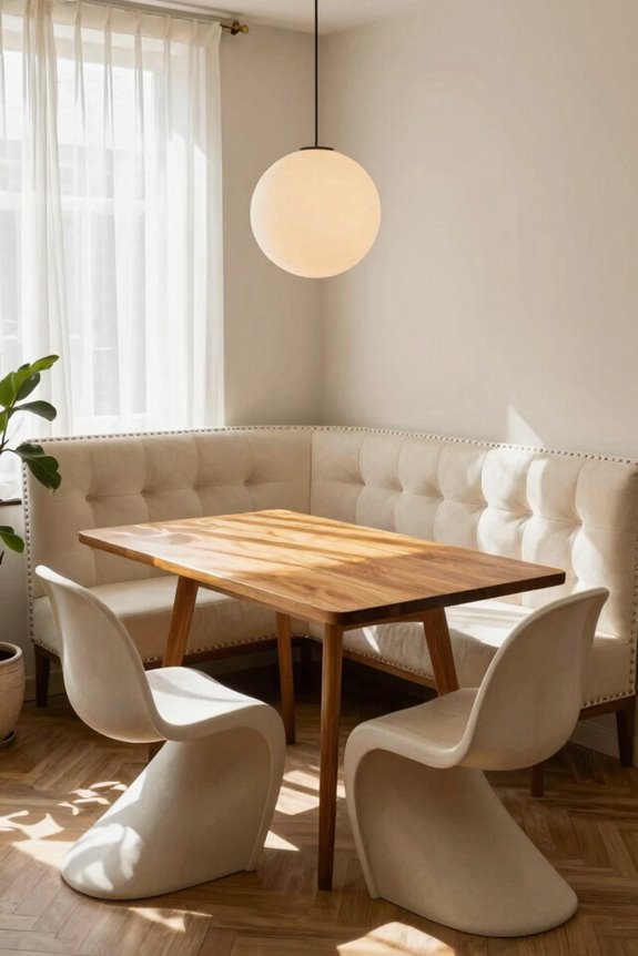 banquettes save space storage chairs flexible