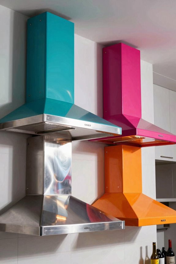 5 Range Hood Styles to Elevate Your Kitchen Design 3 bold 80s metallic hood statement