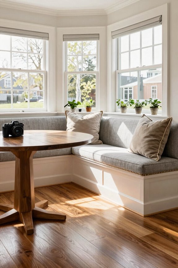 built in bay window seating advantages