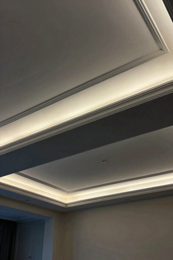 ceiling lighting transforms ambiance dramatically