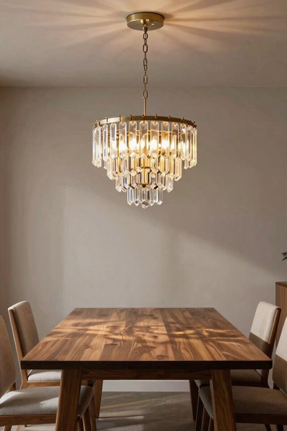 chandelier scale for space proportionality