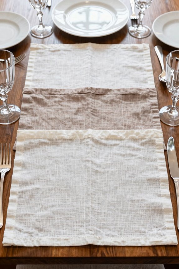 classic linen for formal dining