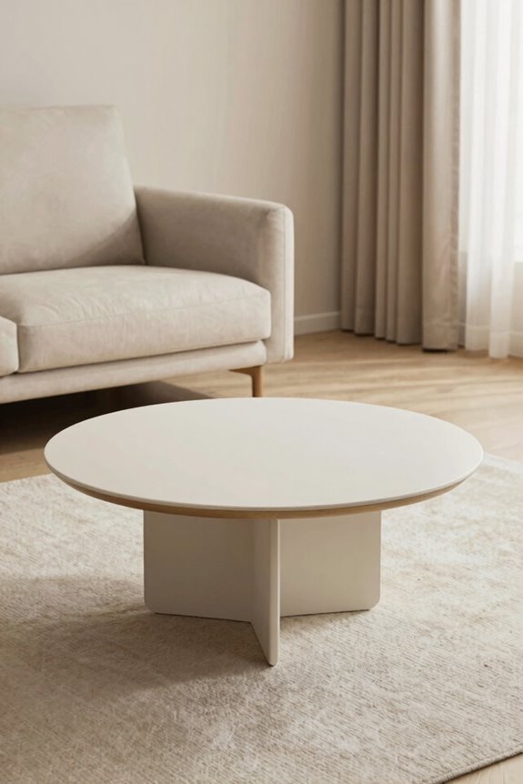 coffee tables size shape layout balance 1g5vv