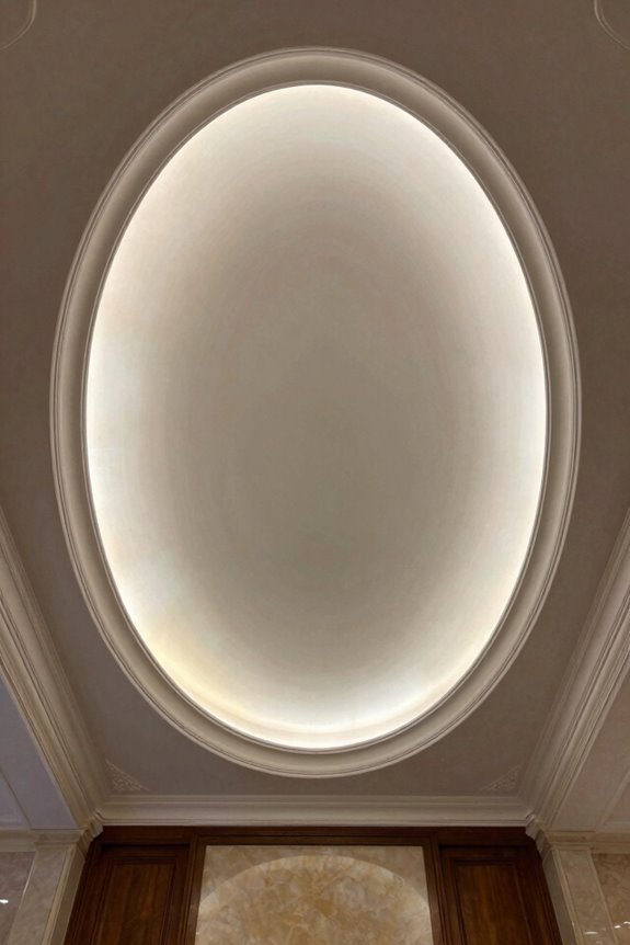 domed ceilings elevate dining spaces