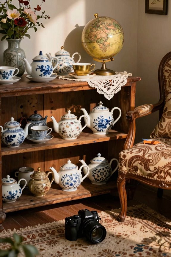 eclectic tea corners global memories