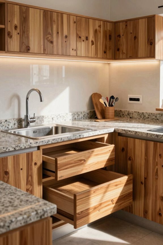 efficient triangle kitchen workflow