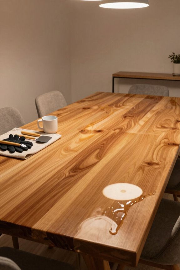 epoxy resin glossy durability