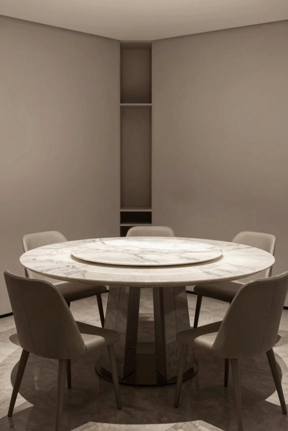 extendable round table benches compact chairs