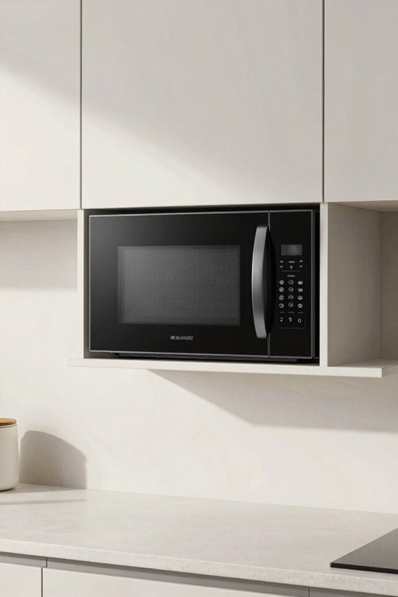 10 Best Microwave Location Ideas for Small Kitchens 6 eye level built in microwave placement
