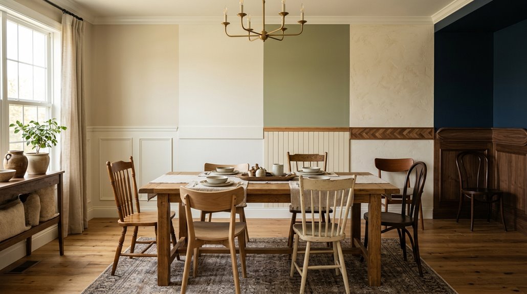 five chair rail ideas