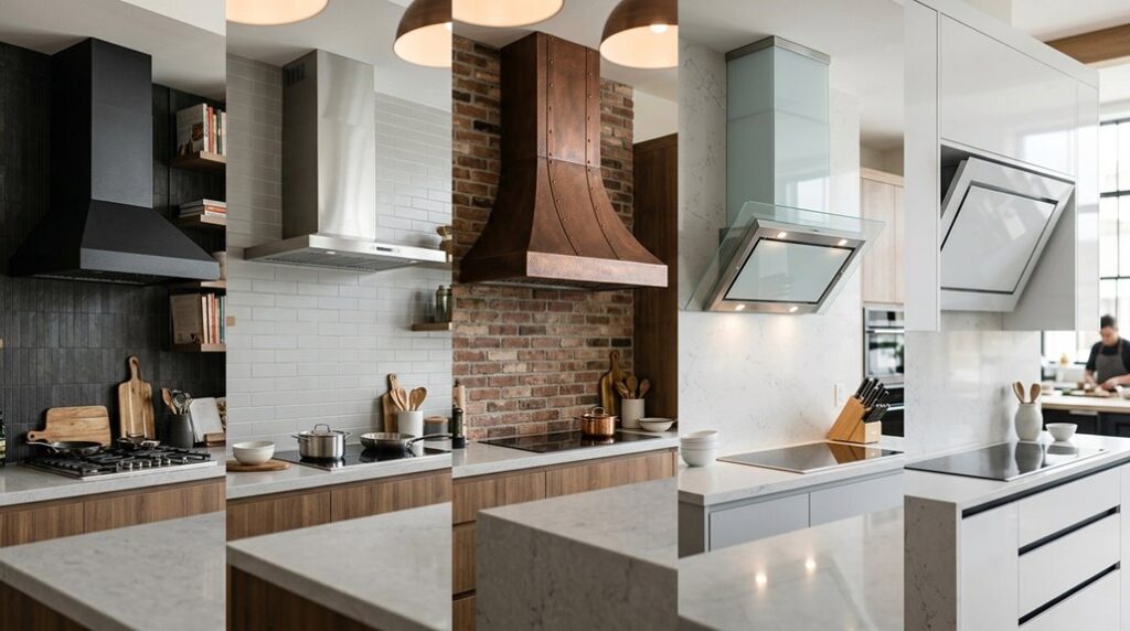 five range hood styles