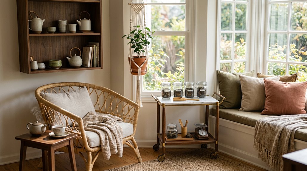 five tea corner ideas