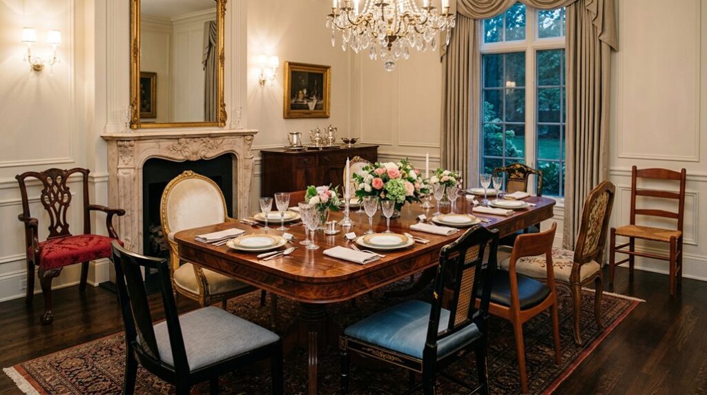 formal dining room furniture styles for entertaining
