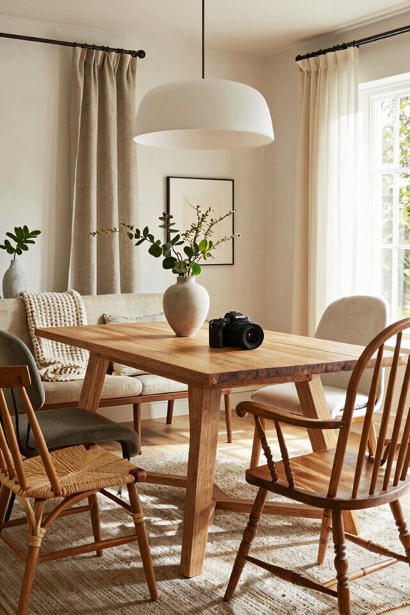 gilt and parsons chair mix
