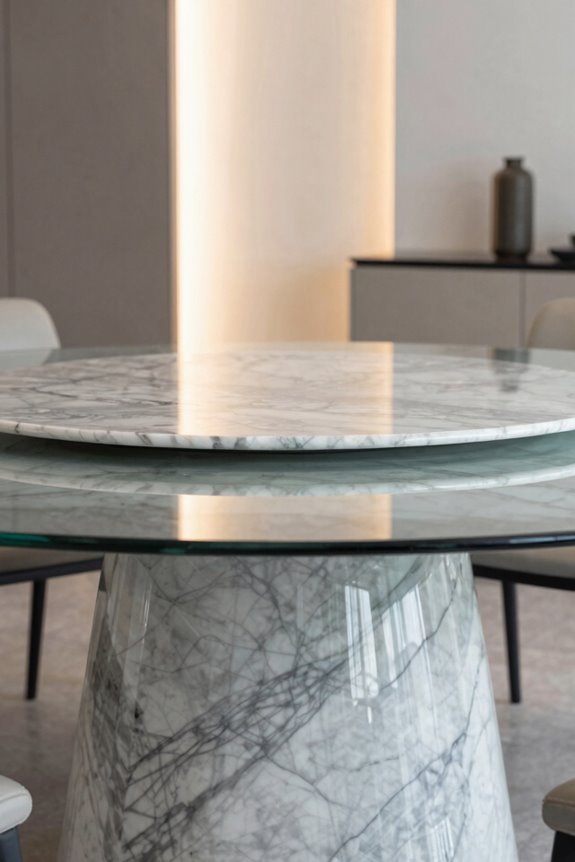 glass and marble endure gracefully