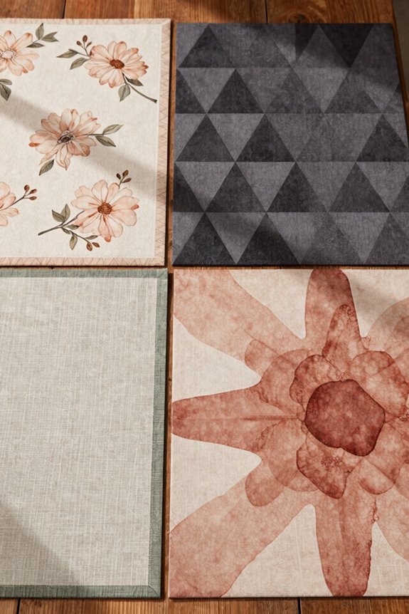 7 Table Mat Ideas to Transform Your Dining Experience 4 harmonious pattern pairing strategy