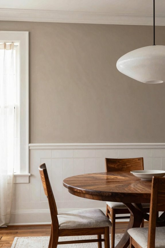 heritage vs modern chair rail