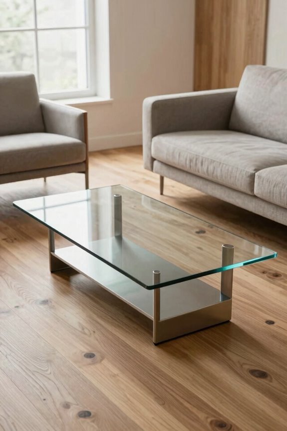 keep coffee table distance 18 inches